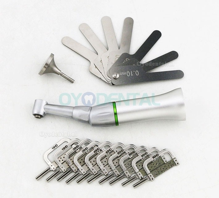 Dental Orthodontisch 4:1 Interproximal Strips hoekstukken handstuk Kit IPR EVA